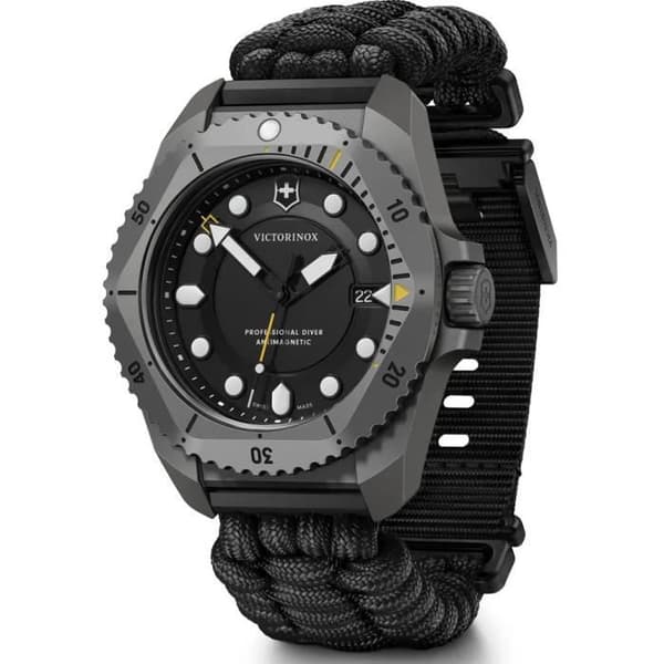 Victorinox Dive Pro 241993.1 armbandsur - Herr - Kvarts - Titan - Svart - Tyg