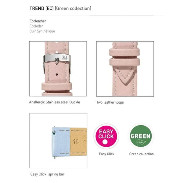 Kellon ranneke Morellato A01D5050C47087CR18 Pinkki 18 mm