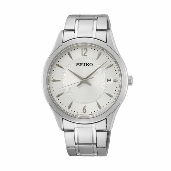 Herreur Seiko SUR417P1 Grå Sølvfarvet (Grå) (Sølvfarvet)
