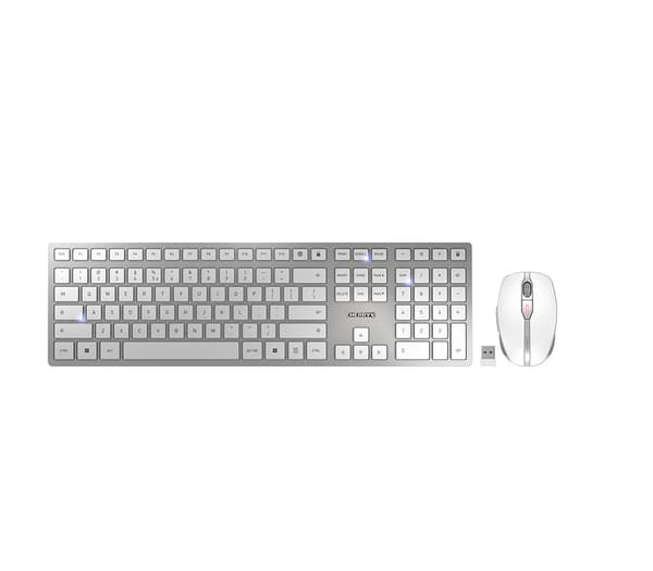 CHERRY DW 9100 SLIM US-ENGLISH Sølv