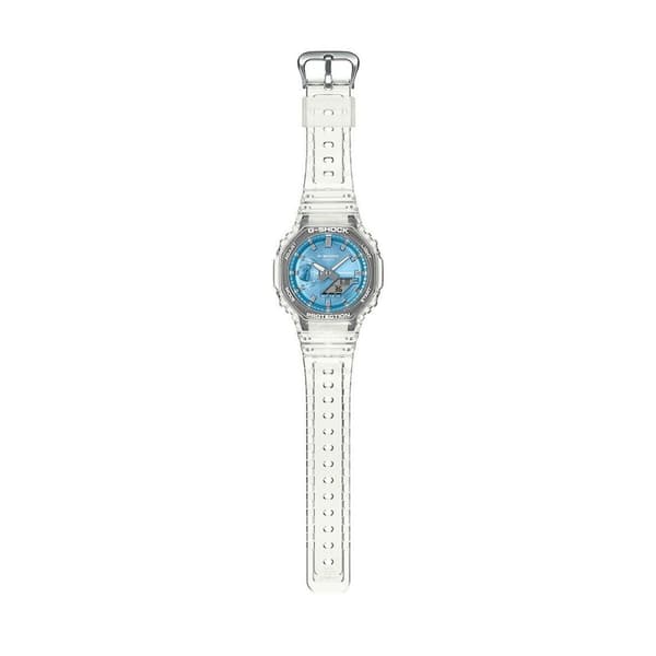 Miesten rannekellot Casio G-Shock BRIGHT METALLIC - LIGHT BLUE (Ø 44,5 mm)