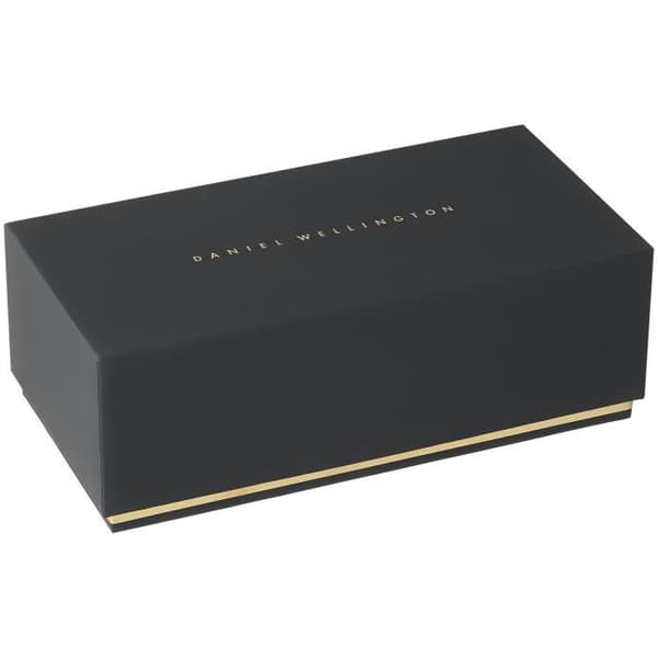 Klocka - Daniel Wellington - DW00100211 - Svart läder - 3 ATM vattentät - Kvarts