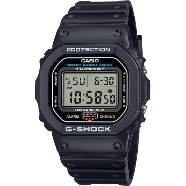 Mens Watch Casio DW-5600UE-1ER, Quartz, 43mm, 20ATM
