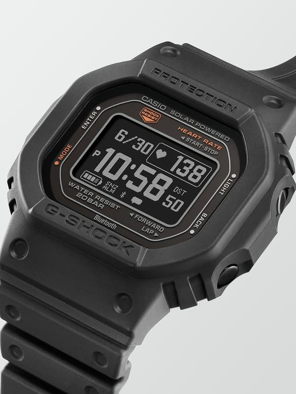Mens Watch Casio DW-H5600-1ER, Quartz, 44mm, 20ATM