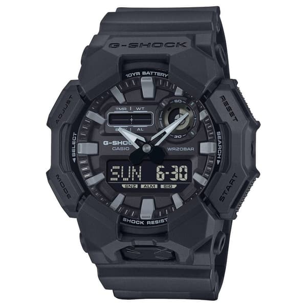 Mens Watch Casio GA-010-1A1ER, Quartz, 52mm, 20ATM