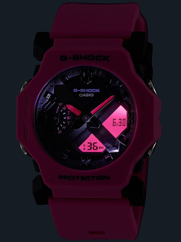 Ladies Watch Casio GA-2300-4AER, Quartz, 42mm, 20ATM