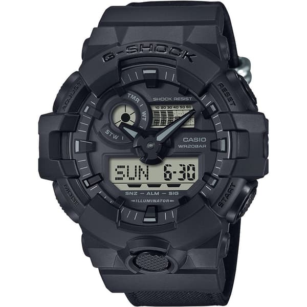 Mens Watch Casio GA-700BCE-1AER, Quartz, 53mm, 20ATM