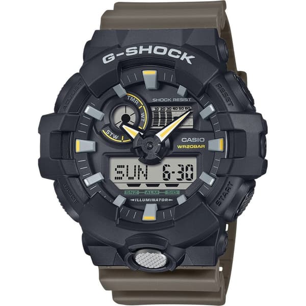 Mens Watch Casio GA-710TU-1A3ER, Quartz, 53mm, 20ATM