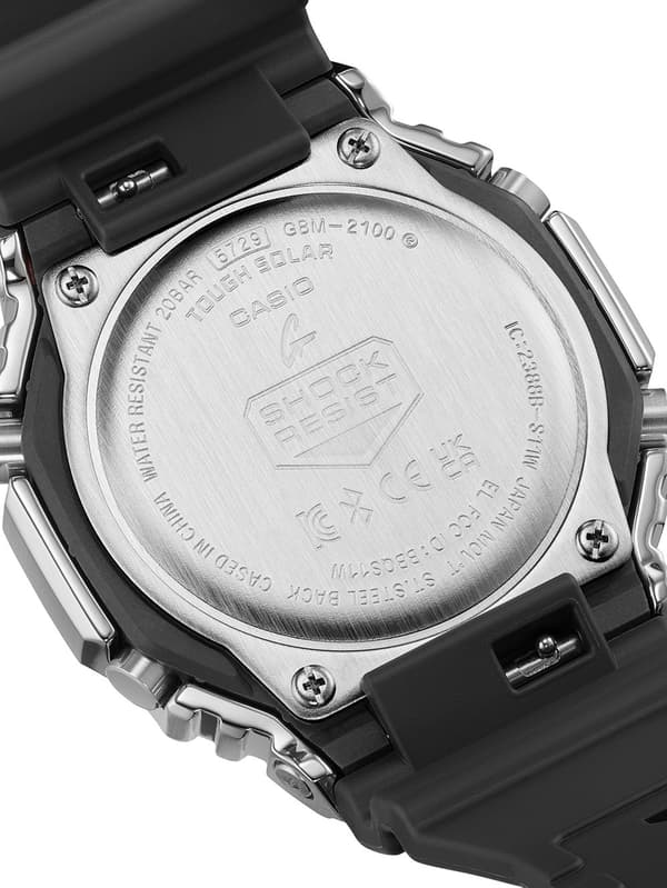 Mens Watch Casio GBM-2100A-1A2ER, Quartz, 44mm, 20ATM