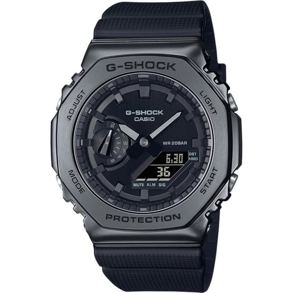 Mens Watch Casio GM-2100BB-1AER, Quartz, 44mm, 20ATM