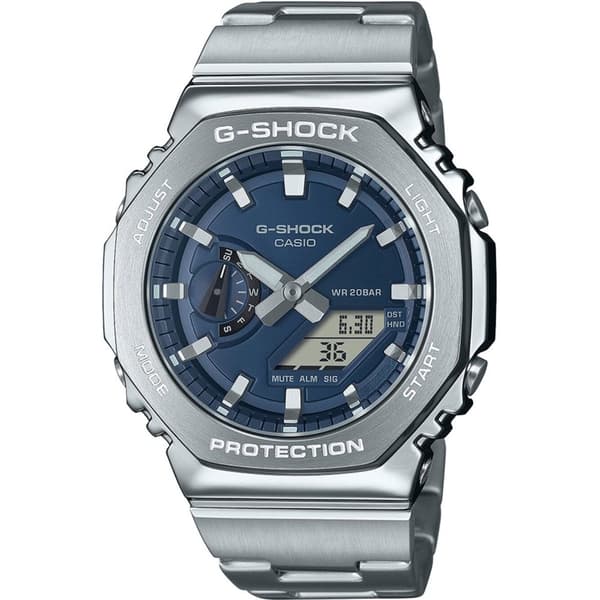 Mens Watch Casio GM-2110D-2BER, Quartz, 44mm, 20ATM