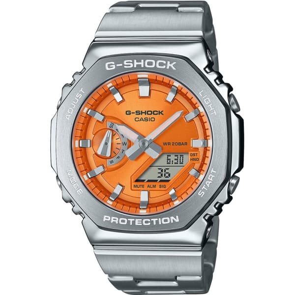 Mens Watch Casio GM-2110D-4AER, Quartz, 44mm, 20ATM
