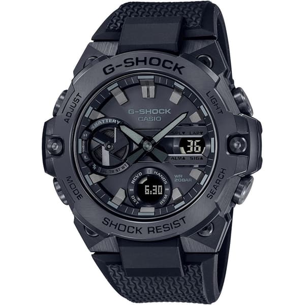 Mens Watch Casio GST-B400BB-1AER, Quartz, 50mm, 20ATM