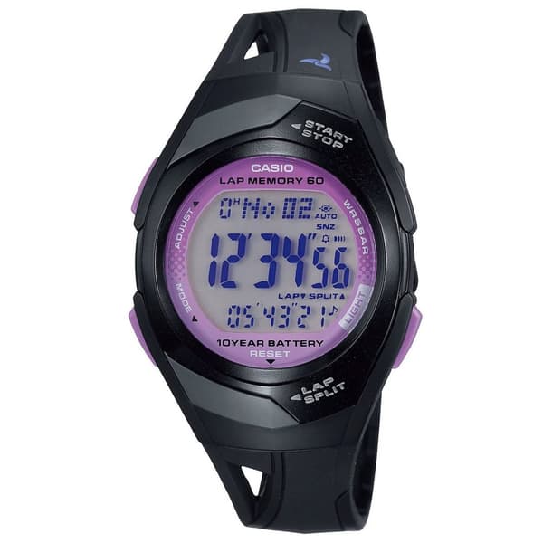Ladies Watch Casio STR-300-1CEG, Quartz, 35mm, 5ATM