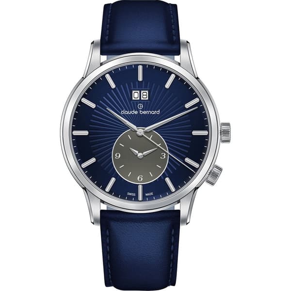 Mens Watch Claude Bernard 62007-3-BUIGN, Quartz, 42mm, 5ATM