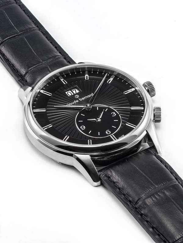 Mens Watch Claude Bernard 62007-3-NIN, Quartz, 42mm, 5ATM