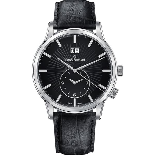 Mens Watch Claude Bernard 62007-3-NIN, Quartz, 42mm, 5ATM