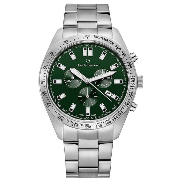 Mens Watch Claude Bernard 10247-3M-VIN, Quartz, 44mm, 5ATM