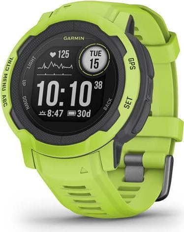 Garmin Instinct 2 - vandtæt GPS smartwatch med en batterilevetid på op til 28 dage, over 40 sportsapps, smarte notifikationer, fitnessfunktioner såsom