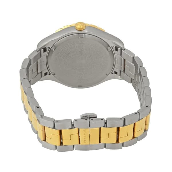 Versace V11040015 Hellenyium ruskea kellotaulu kaksivärinen miesten kello