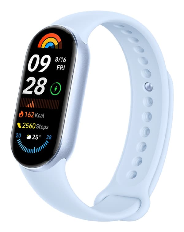 Xiaomi Smart Band 9 Aktivitetsmätare för armband 4,11 cm (1,62 tum) Arktisk blå Blå