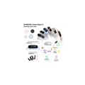 Miniatyrbild 4 av 4: Smart klocka - XIAOMI - Smart Band 9 - Glacier Silver - Hälsospårning - Uppladdningsbar USB