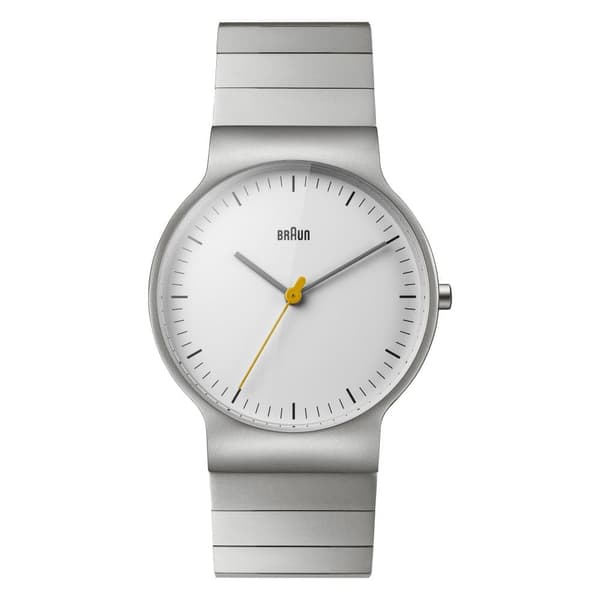 Braun Classic Slim Watch with Stainless Steel Bracelet