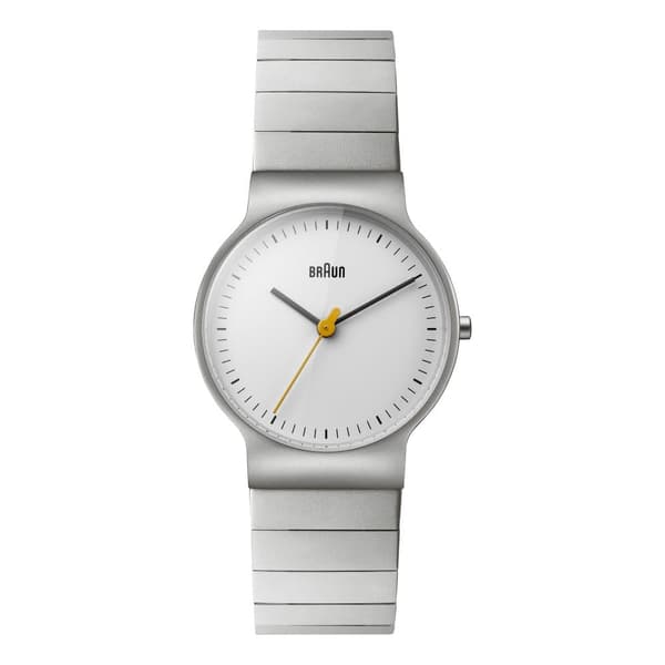 Braun Classic Slim Watch with Stainless Steel Bracelet