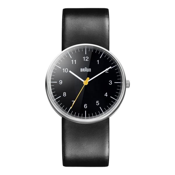 Braun Classic Watch with Leather Strap