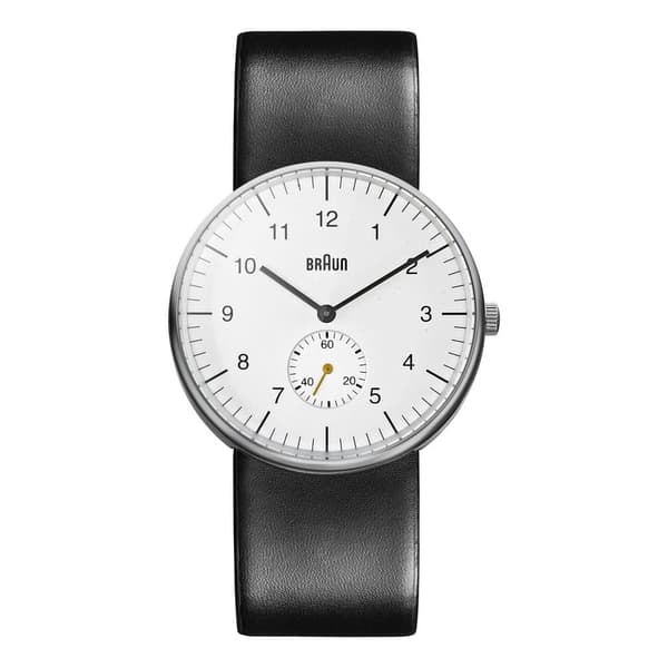 Braun Classic Watch with Leather Strap