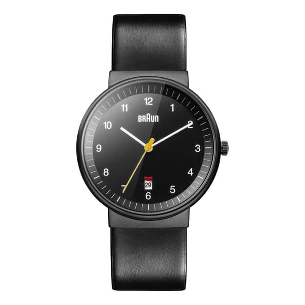 Braun Classic Watch with Leather Strap