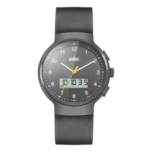 Braun Classic Watch with Rubber Strap