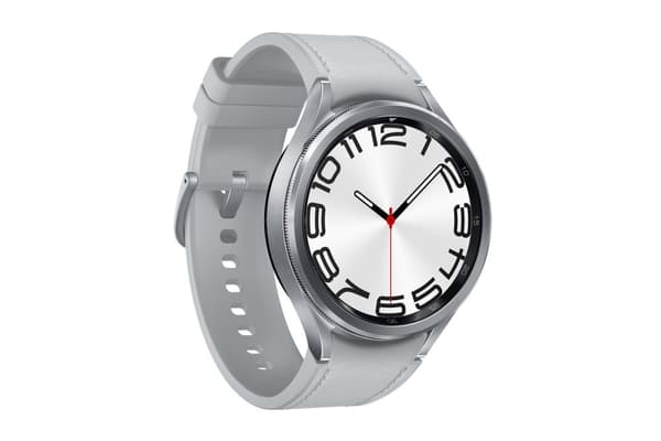 Samsung Galaxy Watch6 Classic 47 mm digital touchskærm 4G sølv