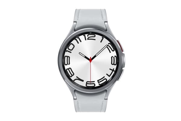Samsung Galaxy Watch6 Classic 47 mm digital touchskærm 4G sølv