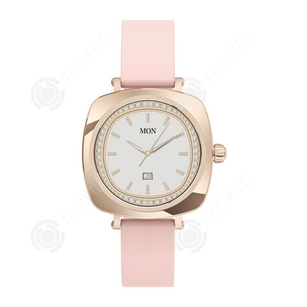 INN Smartwatch ip68 ABS 180mah 1,19 i rosa vattentät aktivitetsspårare stegräknare kalorier sportklocka smart klocka dam