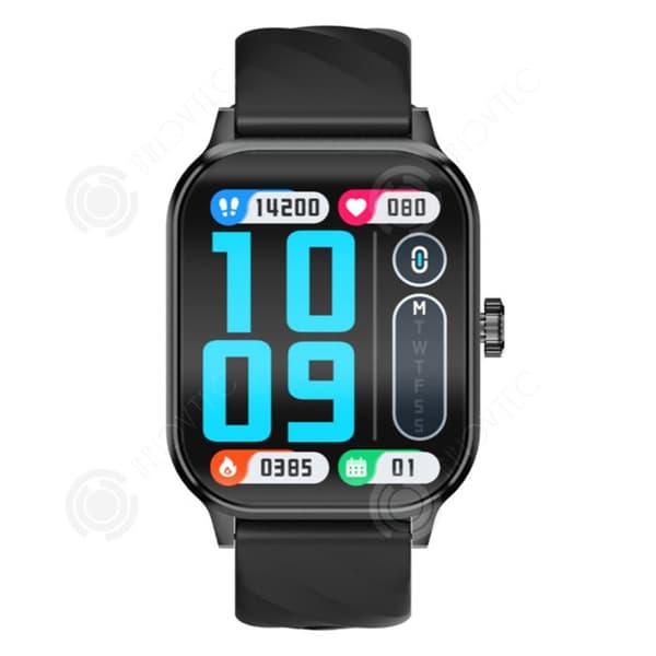 INN Internet Smart Watch 2,1 tum böjd skärm 320x386 300mah Smart Sports Watch Vattentät IP magnetisk laddning