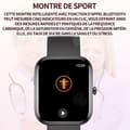 Miniatyrbild 3 av 4: INN Smart Watch Smart Talking Watch 2,0 tum Talking Watch Dammtät och vattentät IP68 350 mah Svart