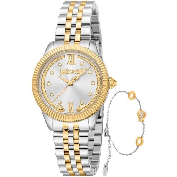 Klocka - JUST CAVALLI - JC1L315M0085 - Kvarts - Rostfritt stål - 30 mm