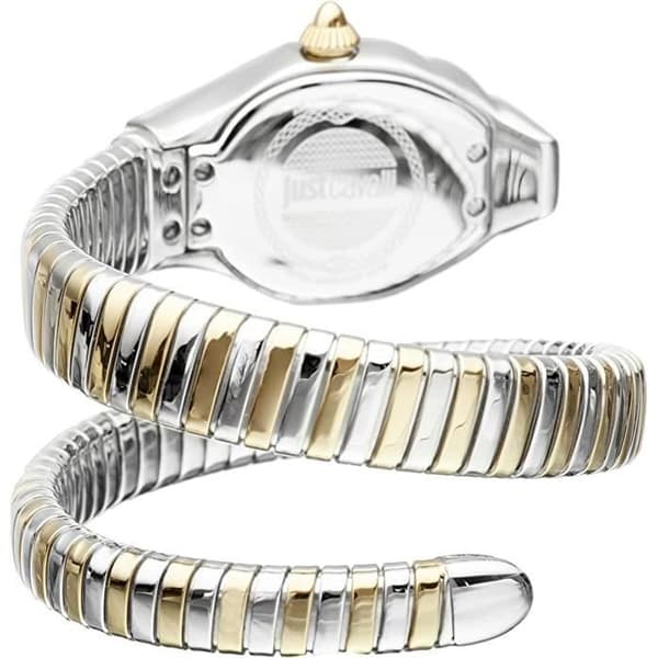 Klocka - JUST CAVALLI - Snake JC1L001M0035 - Kvarts - Rostfritt stål - 23 mm