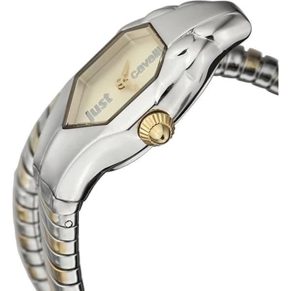 Klocka - JUST CAVALLI - Snake JC1L001M0035 - Kvarts - Rostfritt stål - 23 mm