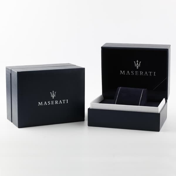 Maserati R8821108008 automaattinen musta kellotaulu ruostumattomasta teräksestä valmistettu miesten kello