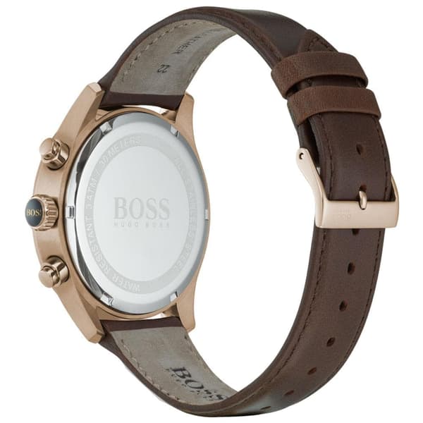 Hugo Boss 1513604 læderrem kronograf kvarts herreur