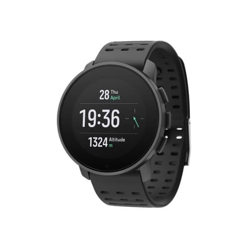 Suunto 9 Peak Pro - glasfiberarmerad polyamid - sportklocka med rem - svart