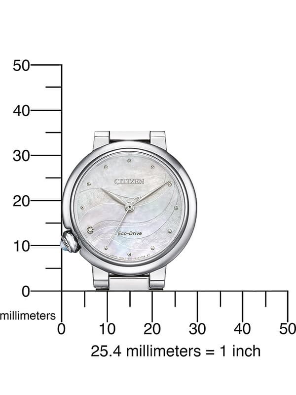 Ladies Watch Citizen EM0910-80D, Quartz, 30mm, 5ATM