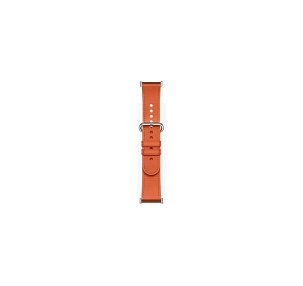 Xiaomi, Læder Quick Release Strap, Coral orange, Rustfrit stål/kalveskind, Passer til håndled 135-205 mm