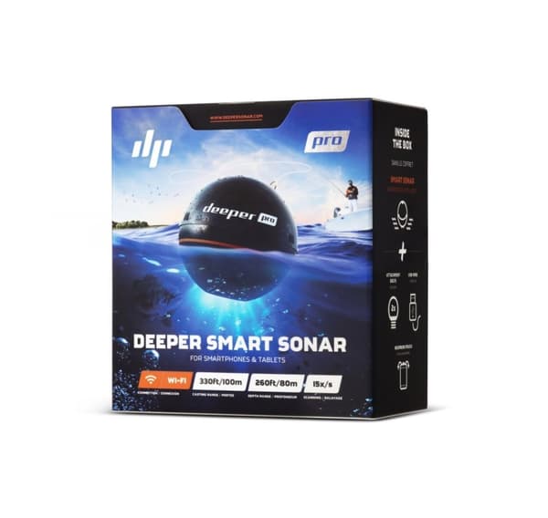 Deeper, Deeper Smart Sonar PRO, Smart Fishfinder Sonar Pro, Wifi til iOS, Android