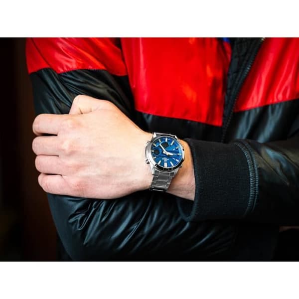 Casio Watch - Herr - EFV-C120D-2AEF - Silver Rostfritt stål - 45 mm - 10 bar
