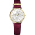Miniatyrbild 1 av 2: Kvinno Quartz Klocka - VERSACE - V-Circle VE8101819 - Röd - Läder - Chic