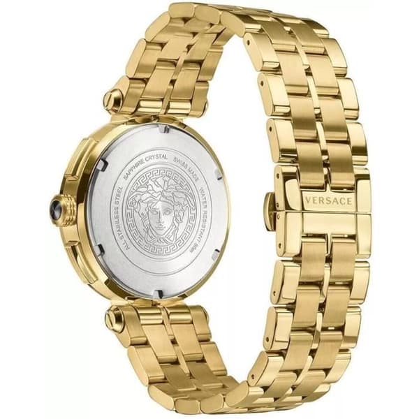 Montre Quartz Homme - VERSACE - Aion VE1D02823 - Svart - Rostfritt stål - Guld