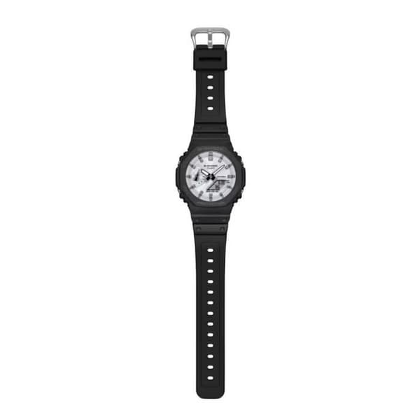 Klocka - CASIO - GA-2100WD-1AER - Svart Plast - Vattentålig 20 bar - Dubbelvisning